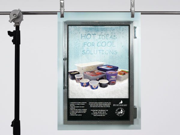 Huhtamaki Ice-Cream Ad
