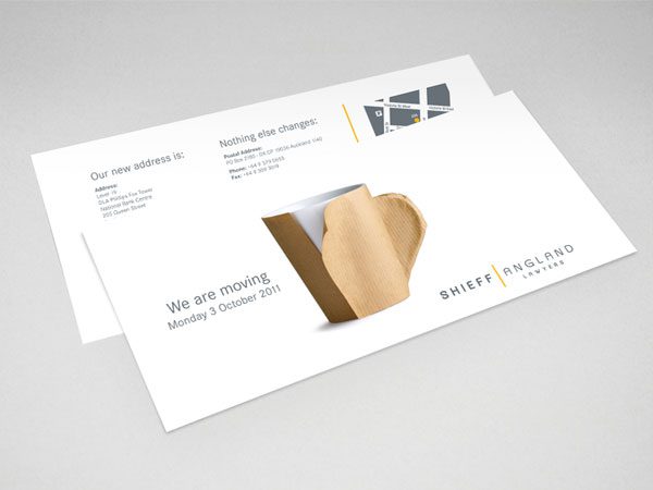 Shieff Angland Invitation Card