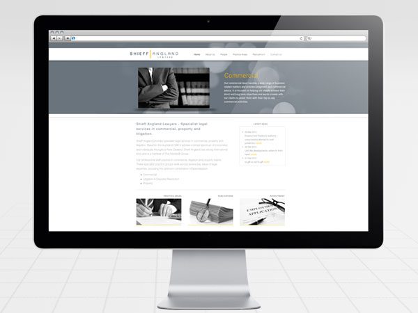 Shieff Angland Website